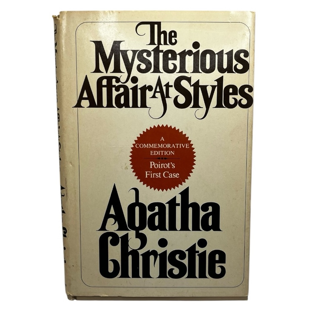 The Mysterious Affair at Styles by Agatha Christie Hardcover Vintage